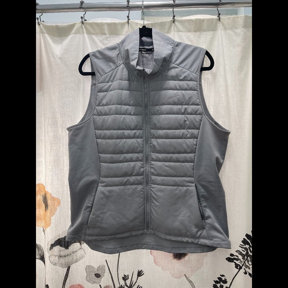 Women's Quilted Fleece Nike Running Vest